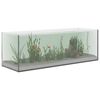 vidaXL Acvariu cu depozitare Transparent 60 x 20 x 20 cm Sticlă