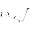 vidaXL Remorcă de barcă ajustabilă cu pneuri pneumatice 200 kg Load