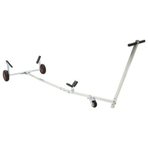 vidaXL Remorcă de barcă ajustabilă cu pneuri pneumatice 200 kg Load