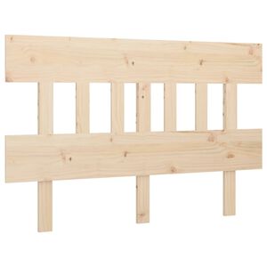 vidaXL Tăblie de pat, 163,5x3x81 cm, lemn masiv de pin