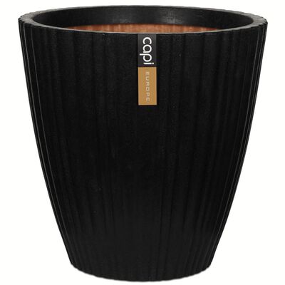 Capi Vas de plante Urban Tube, negru, 55x52 cm, conic, KBLT802