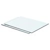 vidaXL Rafturi, 2 buc., 40 x 25 cm, panouri sticlă transparentă