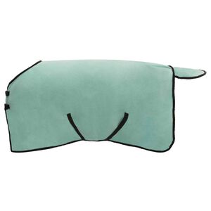 vidaXL Pătură pentru cai Verde special 75 cm Fleece din poliester