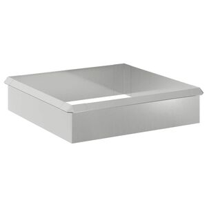 vidaXL Garduri pentru melci 8 pcs Argintiu Oțel Galvanizat