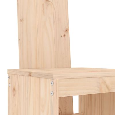 vidaXL Set mobilier de bar pentru grădină, 5 piese, lemn masiv de pin