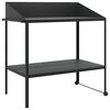 vidaXL Suport de plante, antracit, 100x54,5x100 cm, oțel galvanizat