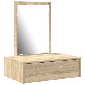 vidaXL Masă de Machiaj Maro 60 x 40 x 70 cm Lemn prelucrat