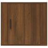 vidaXL Noptieră de perete, stejar maro, 50x30x47 cm