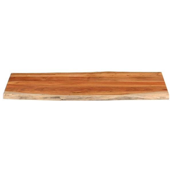 vidaXL Blat masă, 140x60x2,5 cm dreptunghiular lemn acacia margine vie
