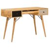 vidaXL Masă de scris Maro 110 x 55 x 76 cm Lemn de mango solid