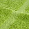 vidaXL Prosoape premium SOLUND 4 buc. verde măr 100x200 cm 600 gsm