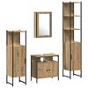 vidaXL Set de mobilier pentru baie 4 buc. Stejar Artizanal