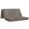 vidaXL Canapea Pat Pliabilă 200 x 67 x 45 cm Gri deschis