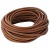 vidaXL Cord din Piele 1 Maro deschis &Oslash;4 mm x 10 m Piele