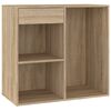 vidaXL Dulap de cosmetice, stejar sonoma, 80x40x75 cm, lemn prelucrat