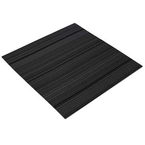 vidaXL Placă de carpetă Dungi Gri deschis 50 x 50 cm 4 buc.