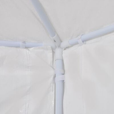 42346 vidaXL Marquee with 6 Side Walls White 2x2 m