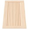 vidaXL Ușă de dulap cu design lambriu, 39,5x59,4 cm, lemn masiv de pin