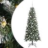 vidaXL Brad de Crăciun artificial Verde 180 cm PVC, plastic și oțel