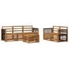 vidaXL Seturi de canapele 6 pcs Lemn Solid de Acacia