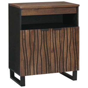 vidaXL Bufet cu sertar Maro 60 x 33 x 75 cm Lemn masiv de mango