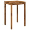 vidaXL Masă de Bar &icirc;n Grădină natural 70 x 68,5 x 105 cm