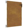 vidaXL Poartă de grădină 85x125 cm, oțel Corten