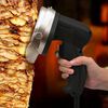 vidaXL Feliator electric kebab Doner cu 2 lame și tocilă, 100 mm