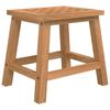 vidaXL Taburet treaptă, 29x22,5x25,5 cm, lemn masiv de nuc