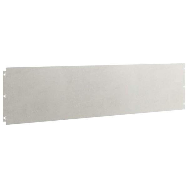 vidaXL Borduri de gazon 10 buc 25x103 cm Oțel inoxidabil