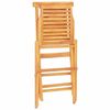 vidaXL Scaune pliante 8 buc 47x63x90 cm lemn masiv de tec