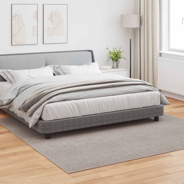 vidaXL Covoare de zonă Pătrat Crem și Taupe 240 x 240 cm