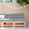 vidaXL Canapele de mijloc pentru grădină, 2 buc., lemn masiv douglas