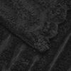 vidaXL Pături de aruncat 6 pcs Negru 150 x 130 cm Molton