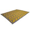 Bo-Camp Covor de exterior Chill mat Flaxton, galben ocru, 2,7x2 m, L