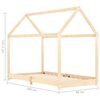 vidaXL Cadru pat de copii, 90 x 200 cm, lemn masiv de pin