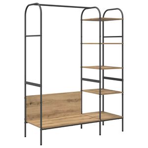 vidaXL Suport pentru H&acirc;rtie Bej 120 x 44 x 160 cm Lemn compozit
