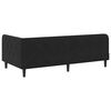 vidaXL Cadru de pat colțar cu headboard Negru 90 x 200 cm Catifea