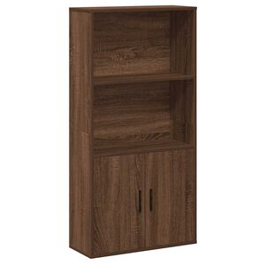 vidaXL Bibliotecă, stejar maro, 60x24x120 cm, lemn prelucrat