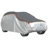 vidaXL Husă auto SUV, protecție grindină, complet, gri și argintiu, L