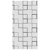 vidaXL Jaluzea cu role de duș 140x240 cm lățime material 136 cm