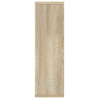 vidaXL Raft de perete, stejar sonoma, 85x16x52,5 cm, lemn compozit
