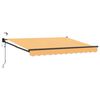 vidaXL Cort electric retractabil Nisipiu 100% Poliester și Aluminiu