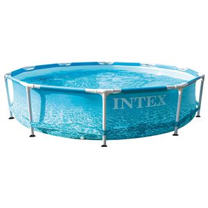 Intex Piscină cu cadru metalic Beachside, 305x76 cm