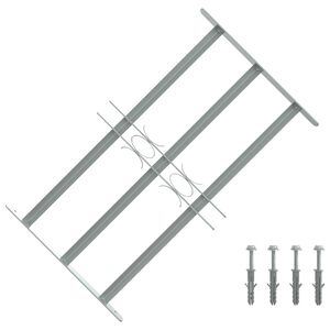 Grilaj de siguranță pentru ferestre cu 3 bare transversale 500-650 mm