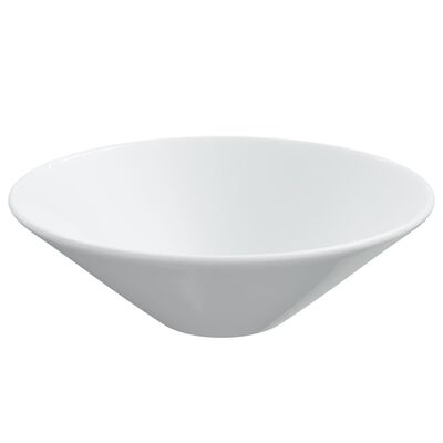 vidaXL Chiuvetă ceramică rotundă, 2 buc. (Nu se vinde individual)
