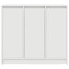 vidaXL Bufetă albă 85x34x76 cm din lemn prelucrat