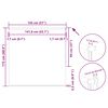 vidaXL Jaluzea cu role opace negru 145x175 cm lățime material 141,6 cm