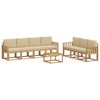 vidaXL Set de canapele de exterior 7 pcs