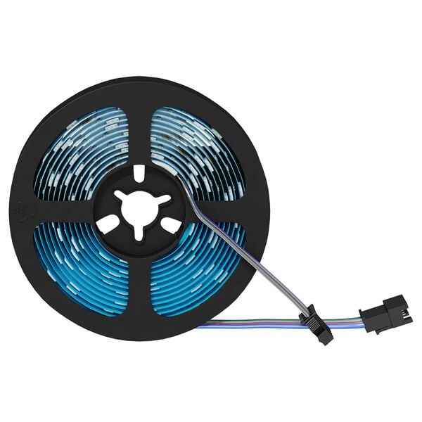 vidaXL Bandă LED 2 pcs Negru și transparent 3000 mm Cupru și Plastic